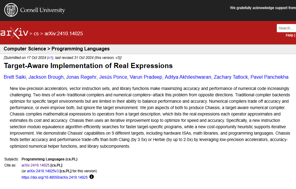 Paper acceptance